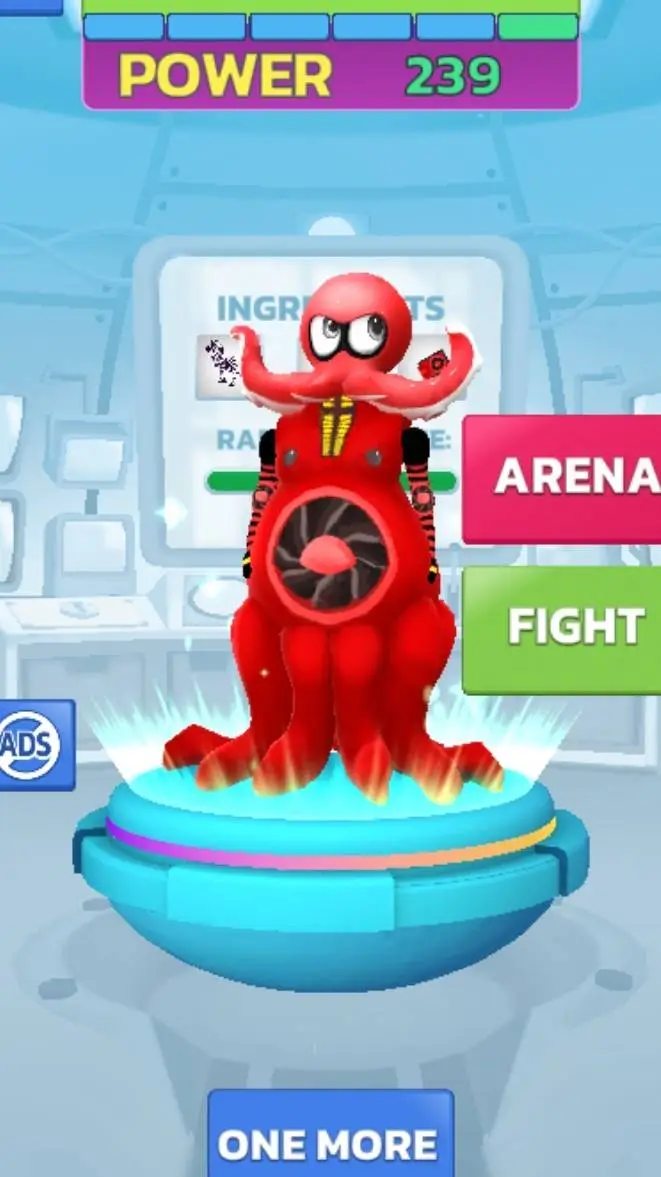 ai character: random creature background