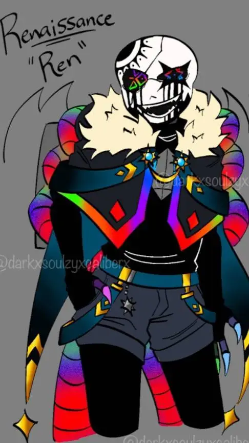 ai character: Sans Aus background