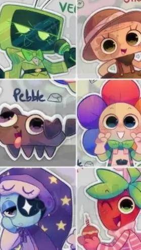 ai character: 🌼Dandy's World🏳️‍🌈 background