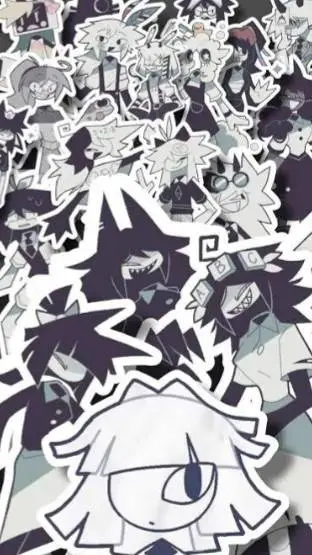 ai character: ☯️Fpe + ({My AU})🟣 background