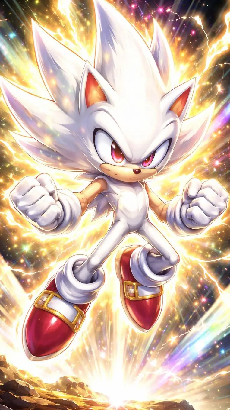 ai character: hyper sonic background
