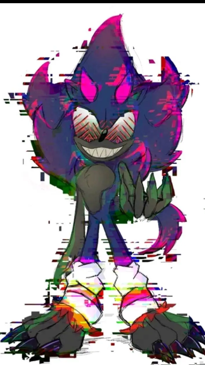 ai character: glitch FLEETWAY background