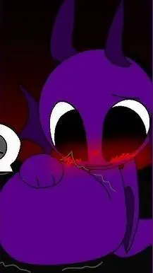 ai character: Durple vore yoy background