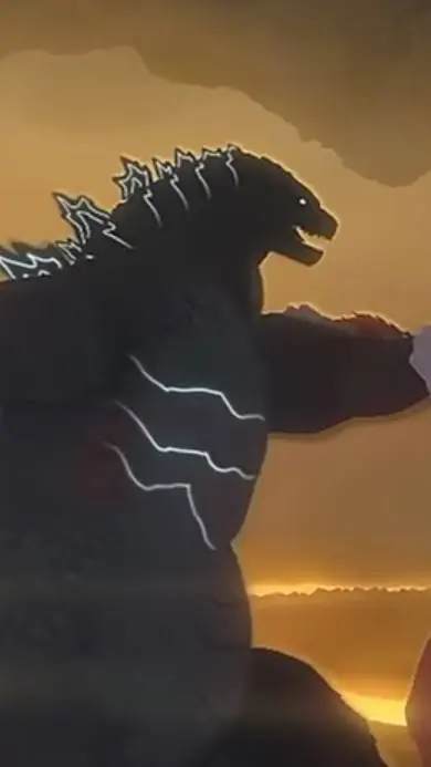 ai character: Godzilla background