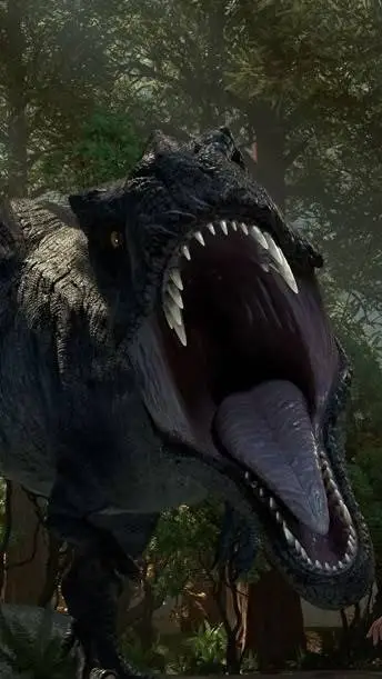 ai character: All trex background