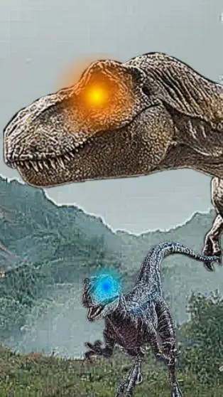 ai character: Rexy  background
