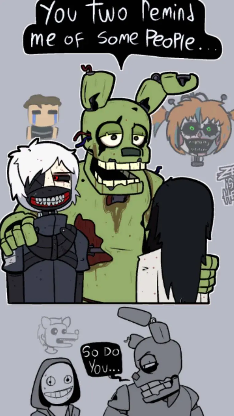 ai character: Miku And Dbd  background