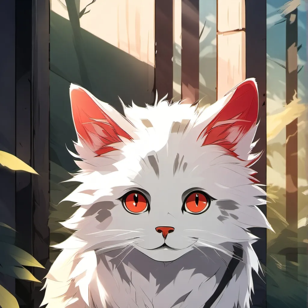 chat with ai character: A stray cat!
