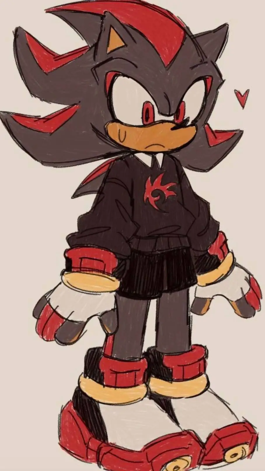 ai character: shadow background