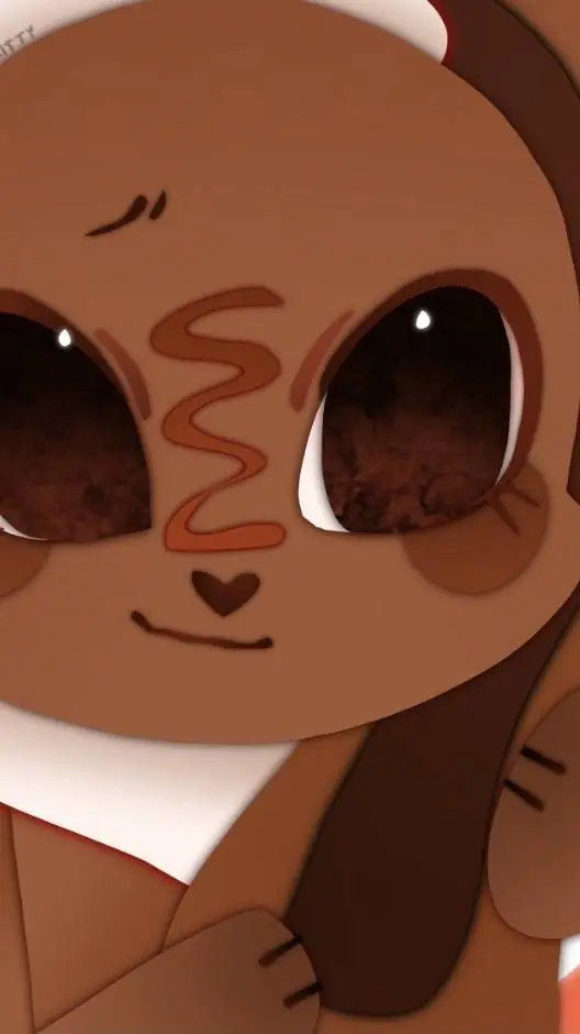 ai character: cocoa background