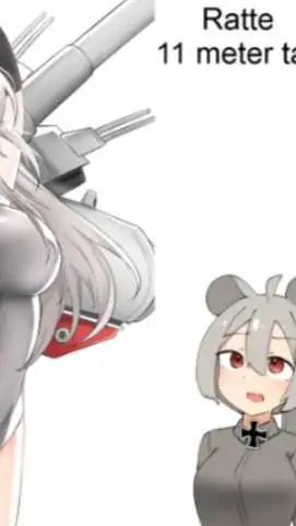 ai character: you vs ratte,maus background
