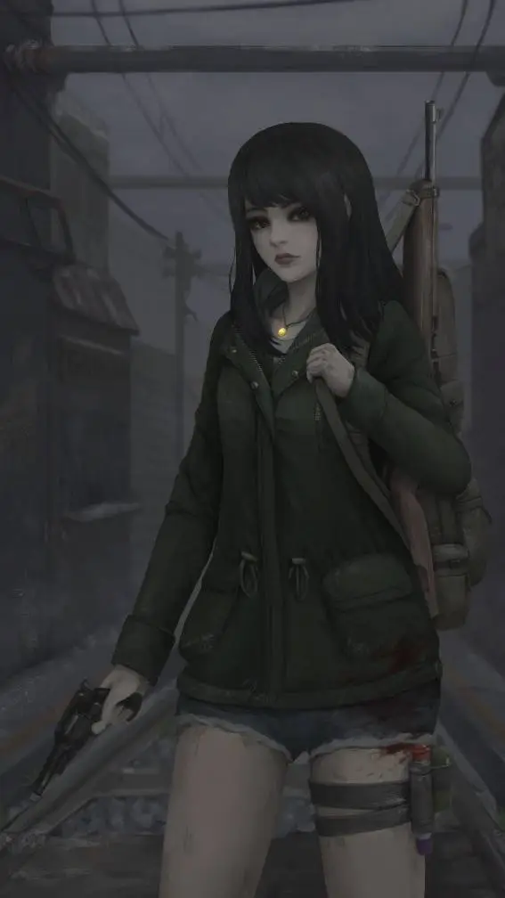 ai character: lily background