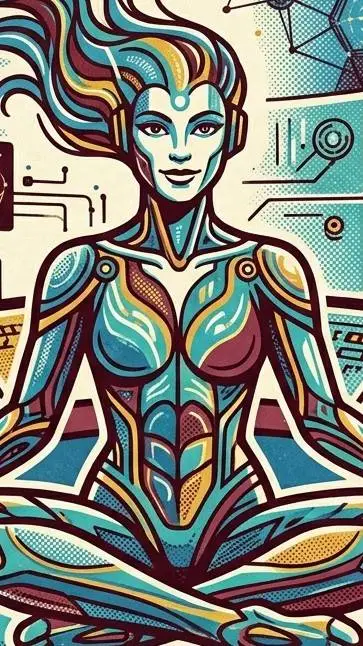 ai character: gimini  background