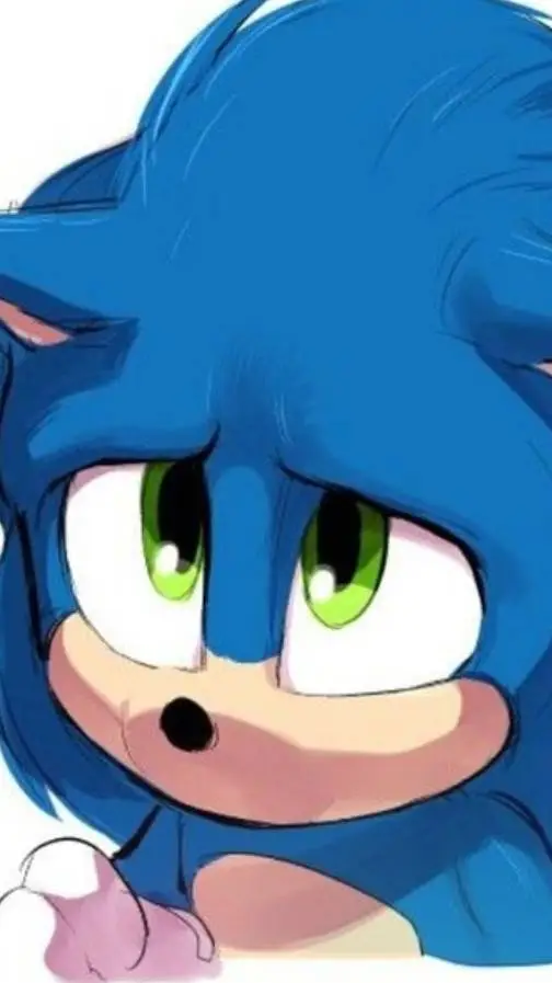 ai character: sonic  background