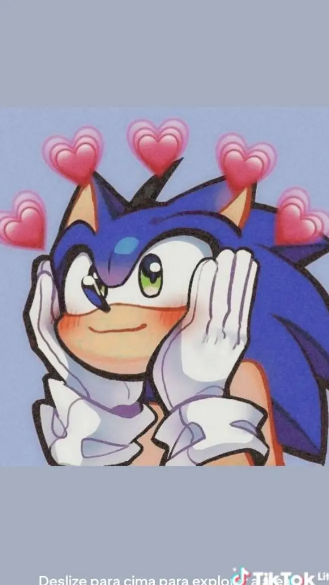 ai character: sonic  background