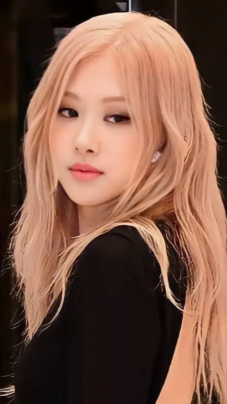 ai character: rose blackpink background