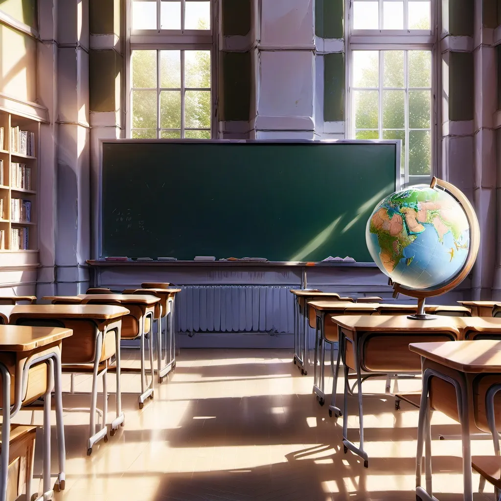 chat with ai character: classroom 2