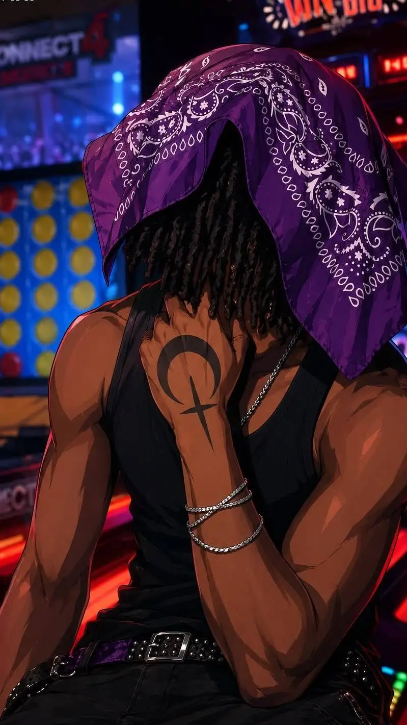 ai character: evil aj  background