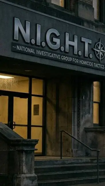 ai character: N.I.G.H.T:1ST CASE background