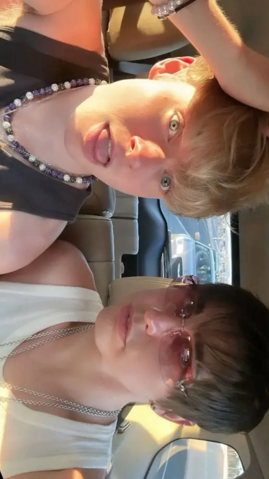 ai character: Sam and Colby  background