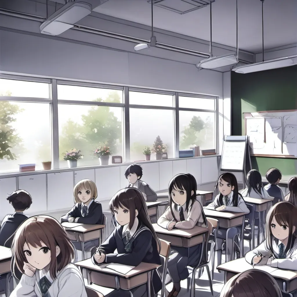 chat with ai character: new school