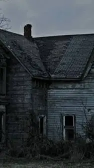 ai character: abonded house  background