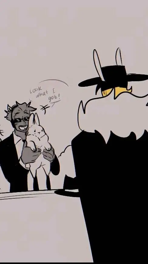 ai character: doublefedora background