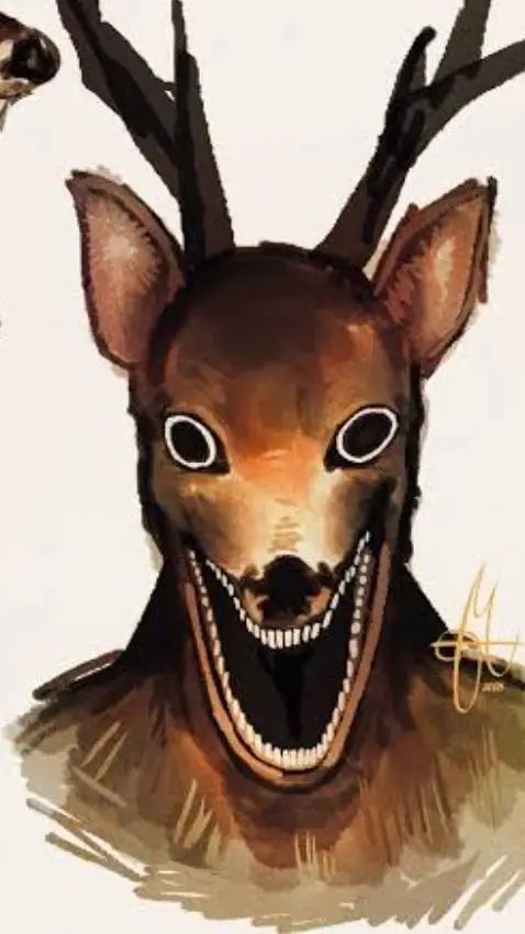 ai character: the deer  background