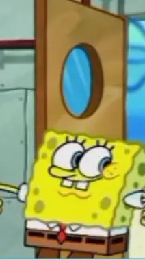 ai character: Bob esponja  background