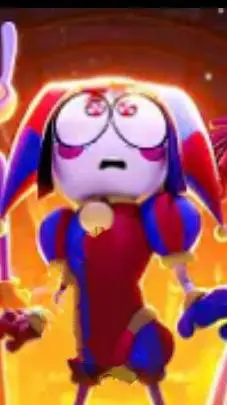 ai character: pomni  background