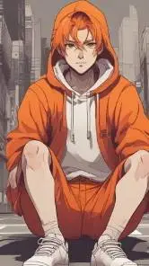 ai character: hi im Sale background