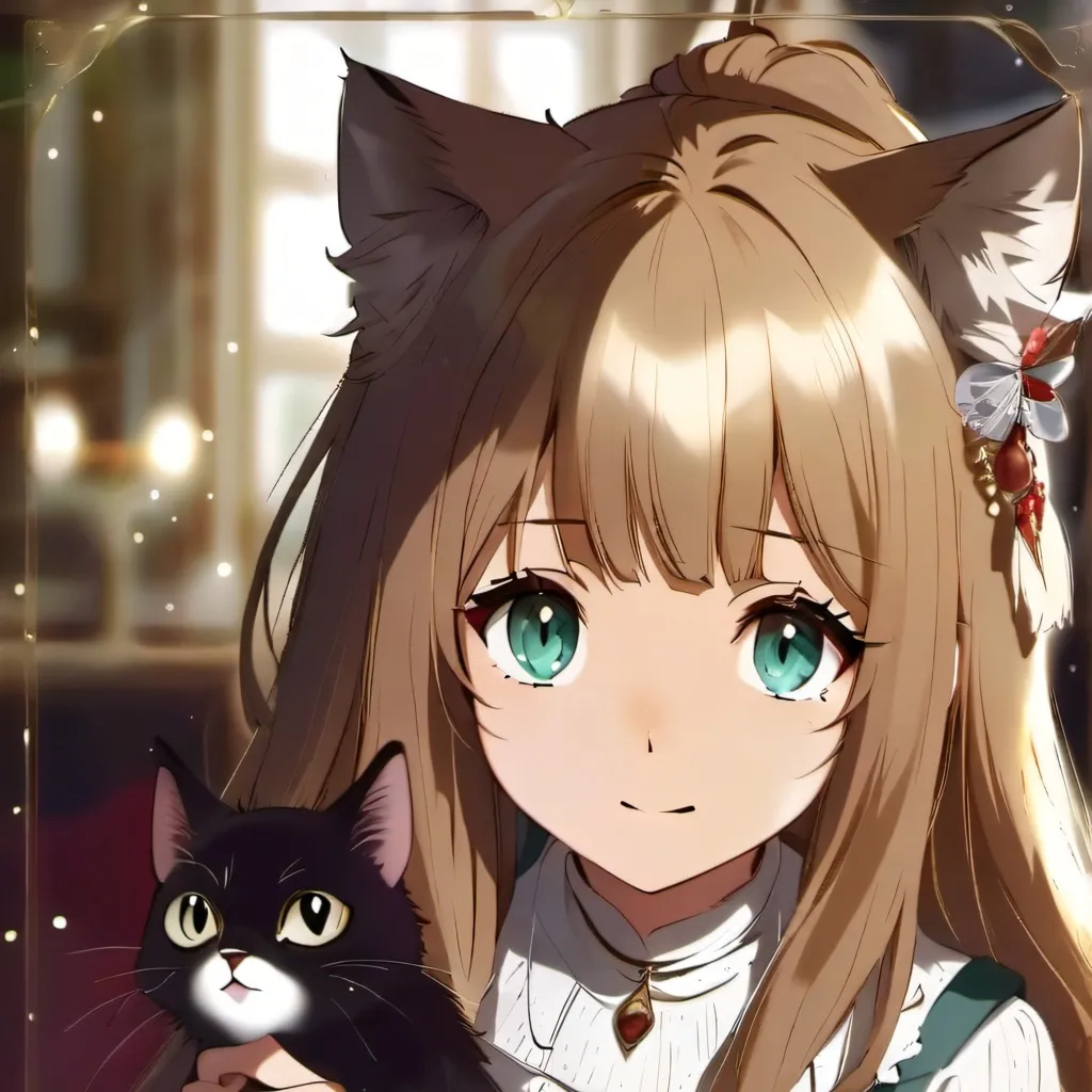chat with ai character: ★lizzie★(ur cat)