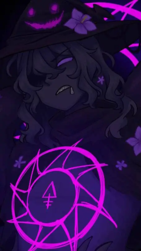 ai character: Azure :3 background