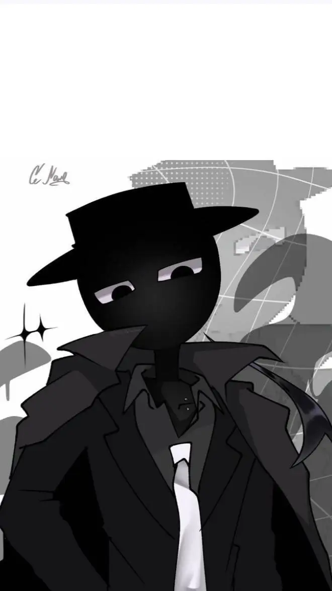 ai character: Mr.Black background