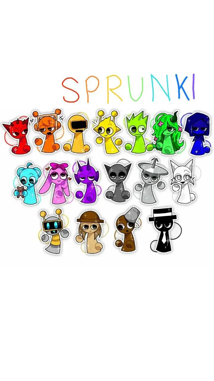 ai character: Sprunki (русс) background