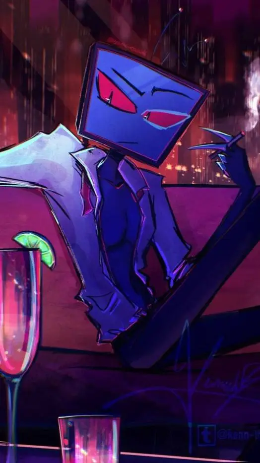 ai character: Вокс (𝚅𝚘𝚡)  background