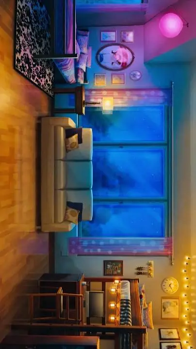 ai character: 🌆Дом🌌 background