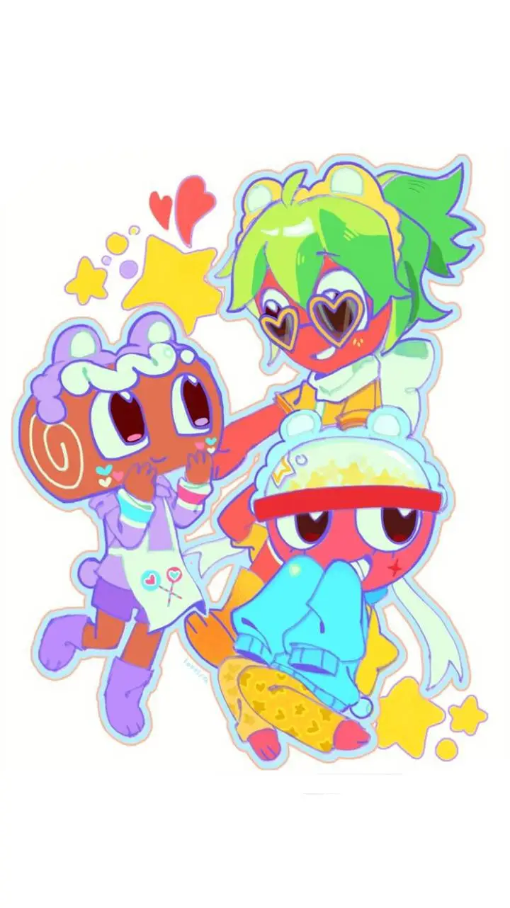 ai character: 🍓Dandy's World🍪 background