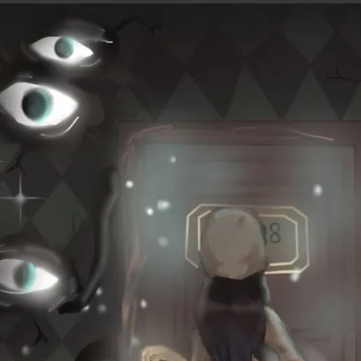 chat with ai character: 👁༺𝕳𝖔𝖙𝖊𝖑 𝕯𝖔𝖔𝖗'𝖘༻🚪