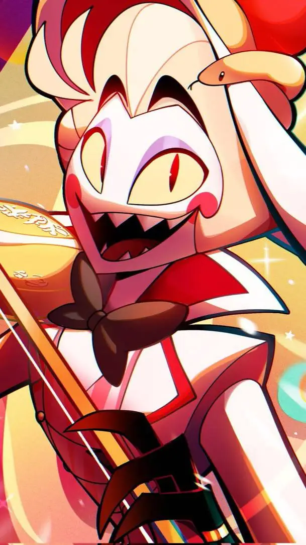 ai character: ꧁𝐋𝐮𝐜𝐢𝐟𝐞𝐫꧂ background