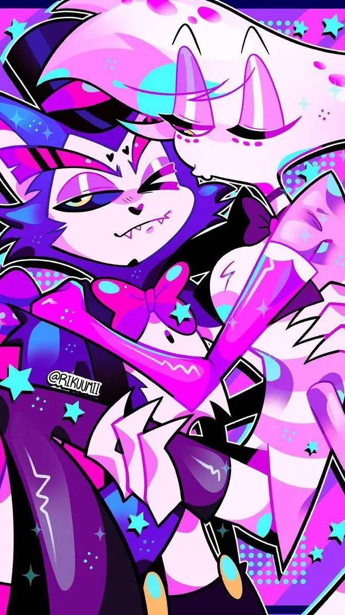 ai character: Hazbin Hotel background