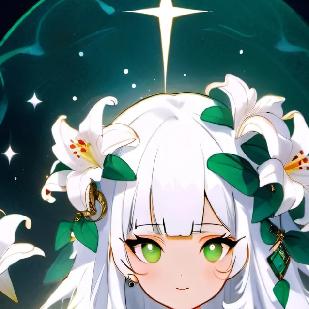 chat with ai character: white lily cookie