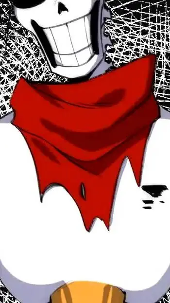 ai character: yandere papyrus background