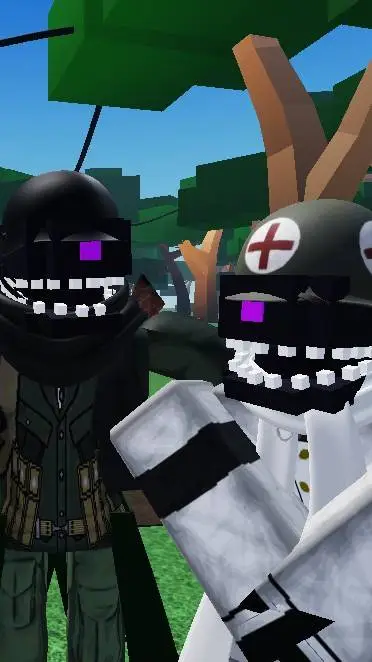 ai character: rifle x medic background