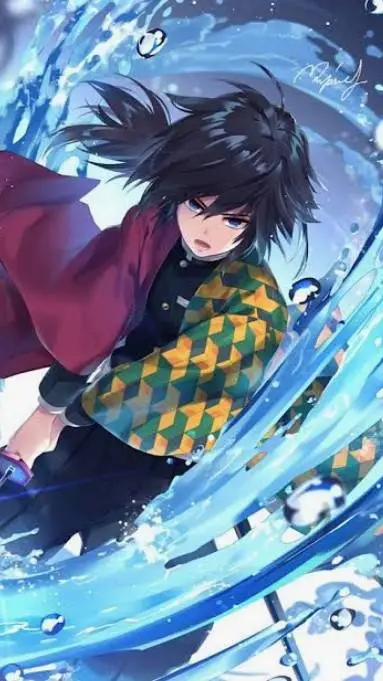 ai character: Tomioka Giyu background