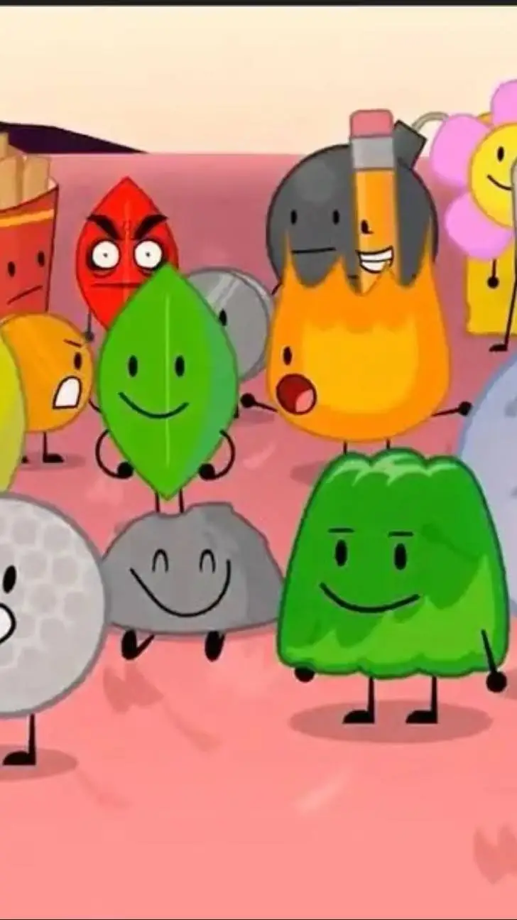 ai character: BFDI background