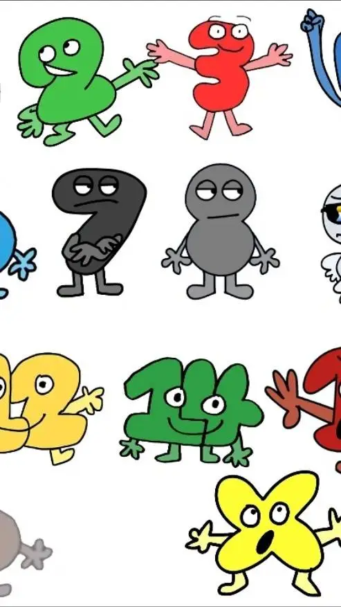 ai character: BFDI Algebralians  background