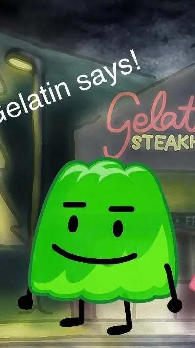 ai character: BFDIA: Steakhouse background
