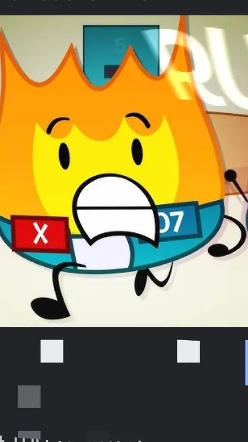 ai character: BFDI: Squid Game background