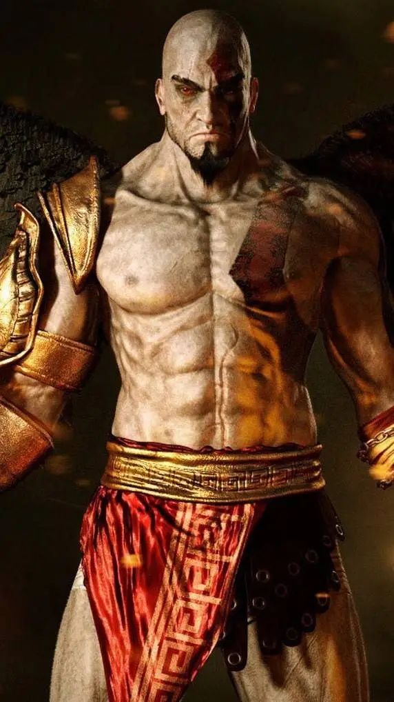 ai character: GOD OF WAR 3 background